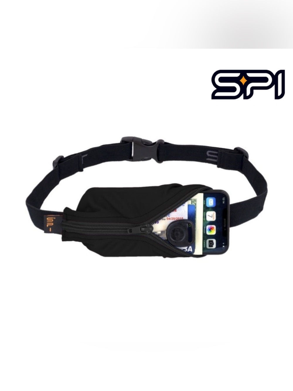 NWOT Black SPIbelt, Runner’s Belt for Phone and Essentials